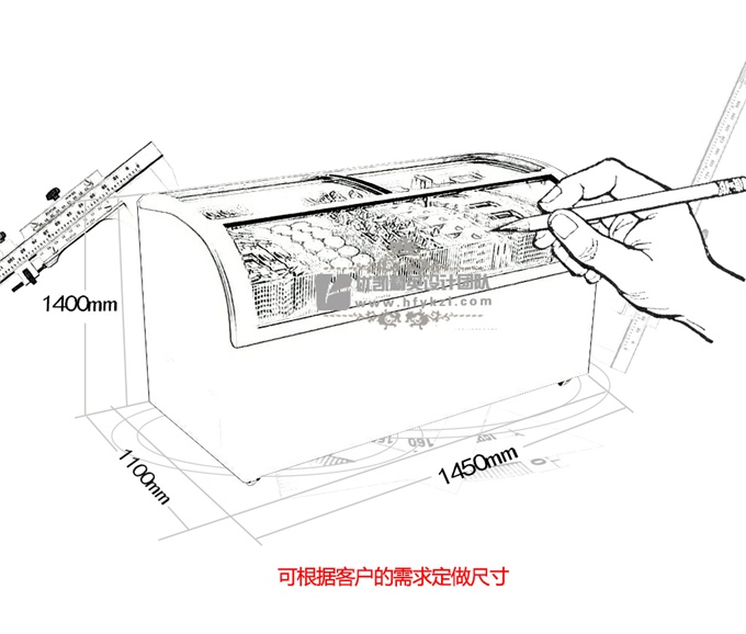 17BQ-B1經(jīng)濟(jì)節(jié)能型淇淋展示柜9