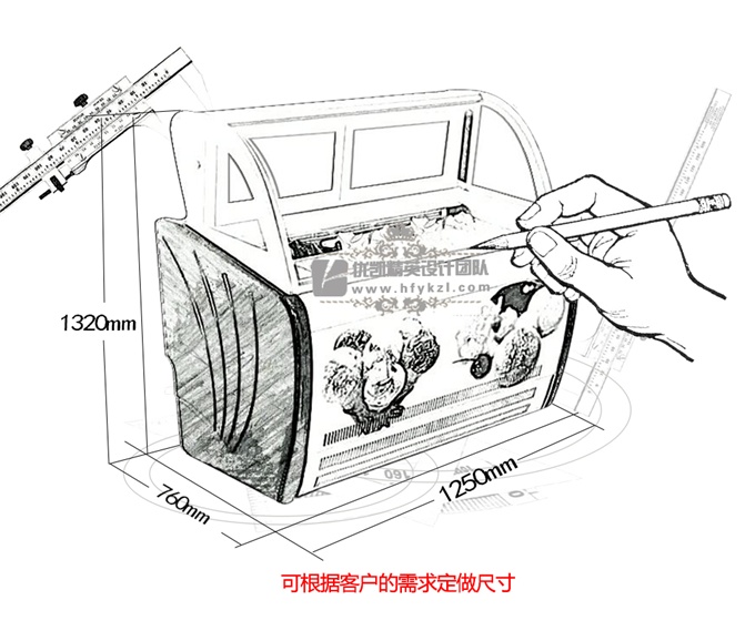 BQ-A型單排冰淇淋展示柜（廠長(zhǎng)推薦）