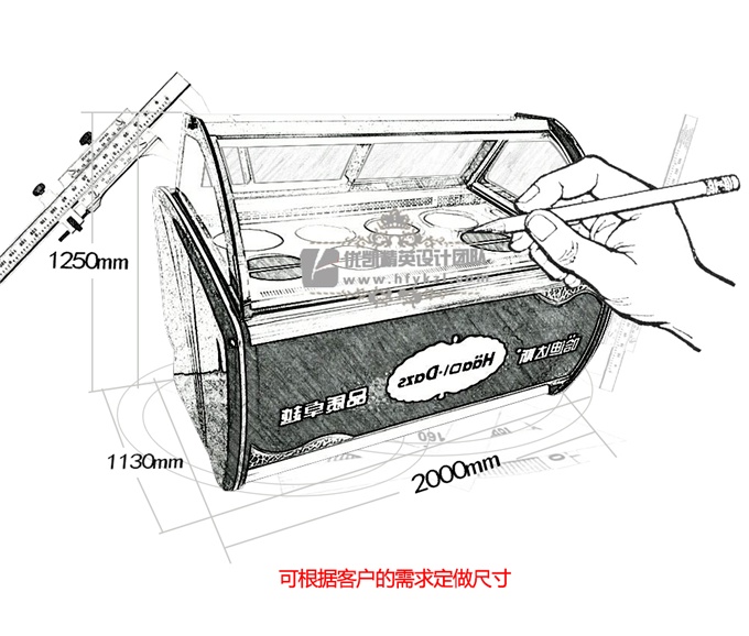 BQ-A2型哈根達斯冰淇淋展示柜（暢銷產品）-分類頁面