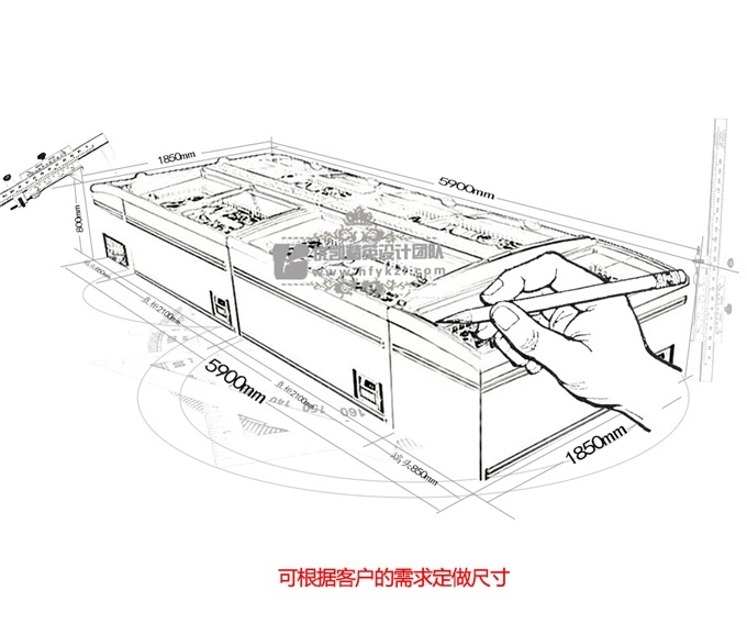 【產(chǎn)品名稱】：DG-ZCD型組合島柜（廠長推薦）