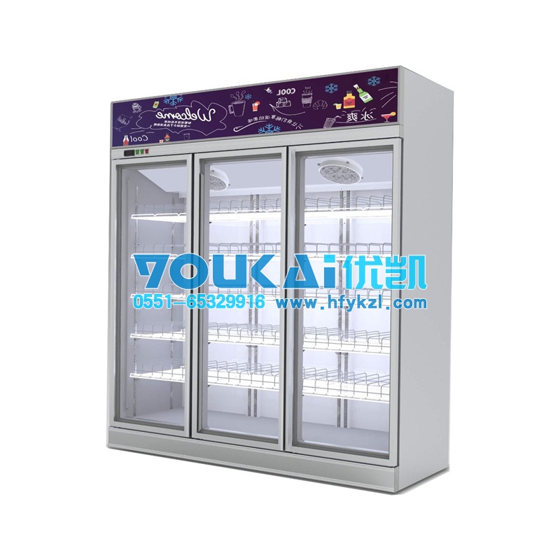20款BLM-F型標(biāo)準(zhǔn)整體機玻璃門便利店冷柜飲料柜