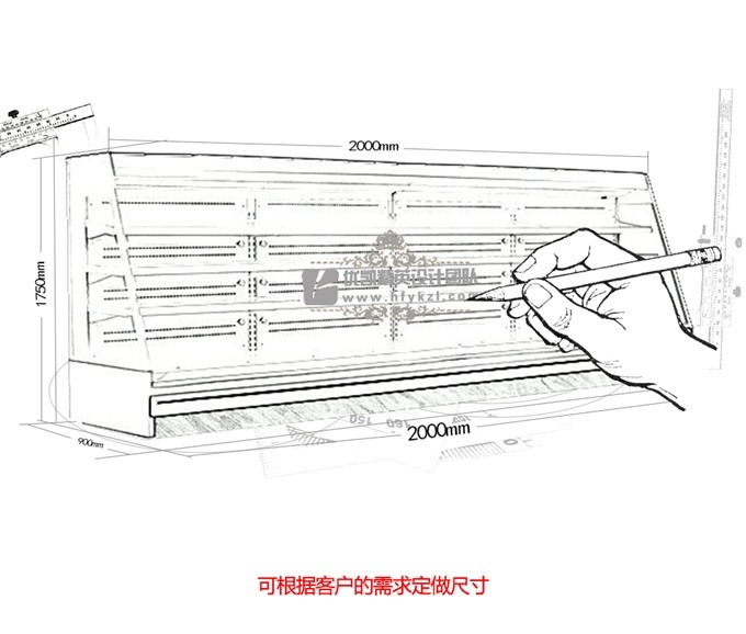 LF-T型風(fēng)幕柜
